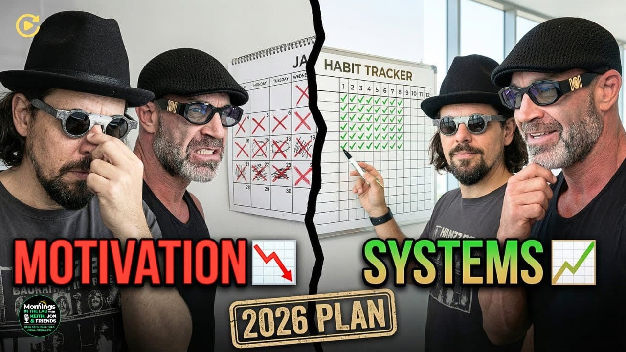 Motivation vs. Discipline: Why 95% of Men Quit by February