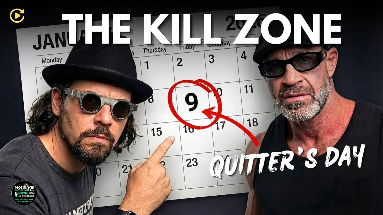 80% of Men Quit By January 9th — Here’s How To Survive "The Kill Zone"