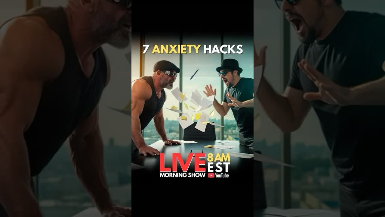 Put ice on the back of your neck. Sounds dumb, works fast. We'll show you LIVE at 8AM #nosnooze