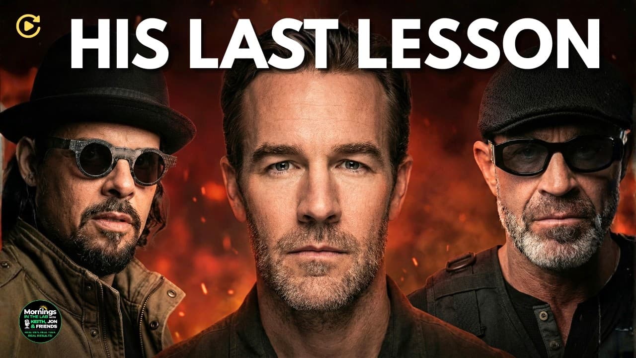 What Every Man Over 35 Needs to Learn from James Van Der Beek 📱