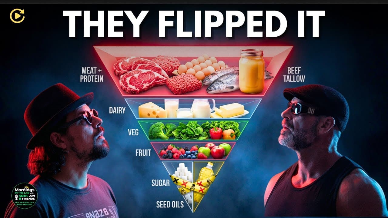 They Flipped It? The "New" 2026 Food Pyramid Explained