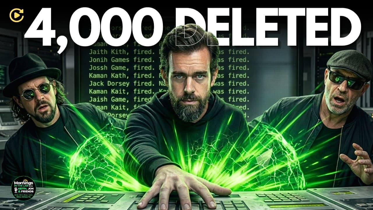 Jack Dorsey Just Fired 4,000 People Because of AI — Are You Next?📱